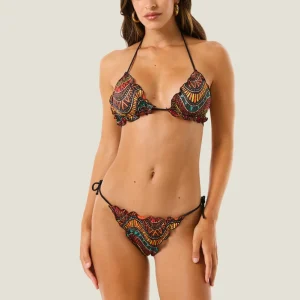 4GIVENESS - Bikini triangolo con slip regolabile KENYA donna