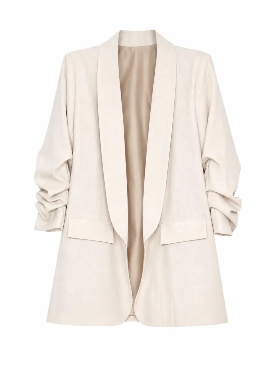 Blazer Lungo con Maniche 3/4 | Look Elegante da Ufficio - immagine 7