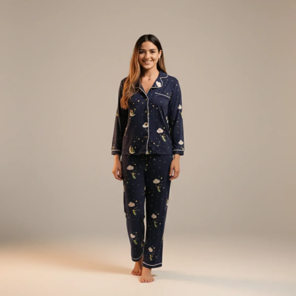 Ladies Pyjamas Set The Little Prince® Starry Companions - immagine 5