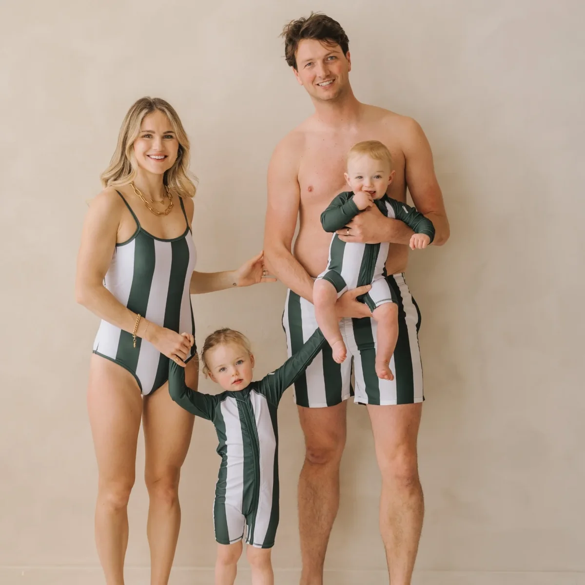 Mens Swimming Trunks Como Stripes - immagine 4