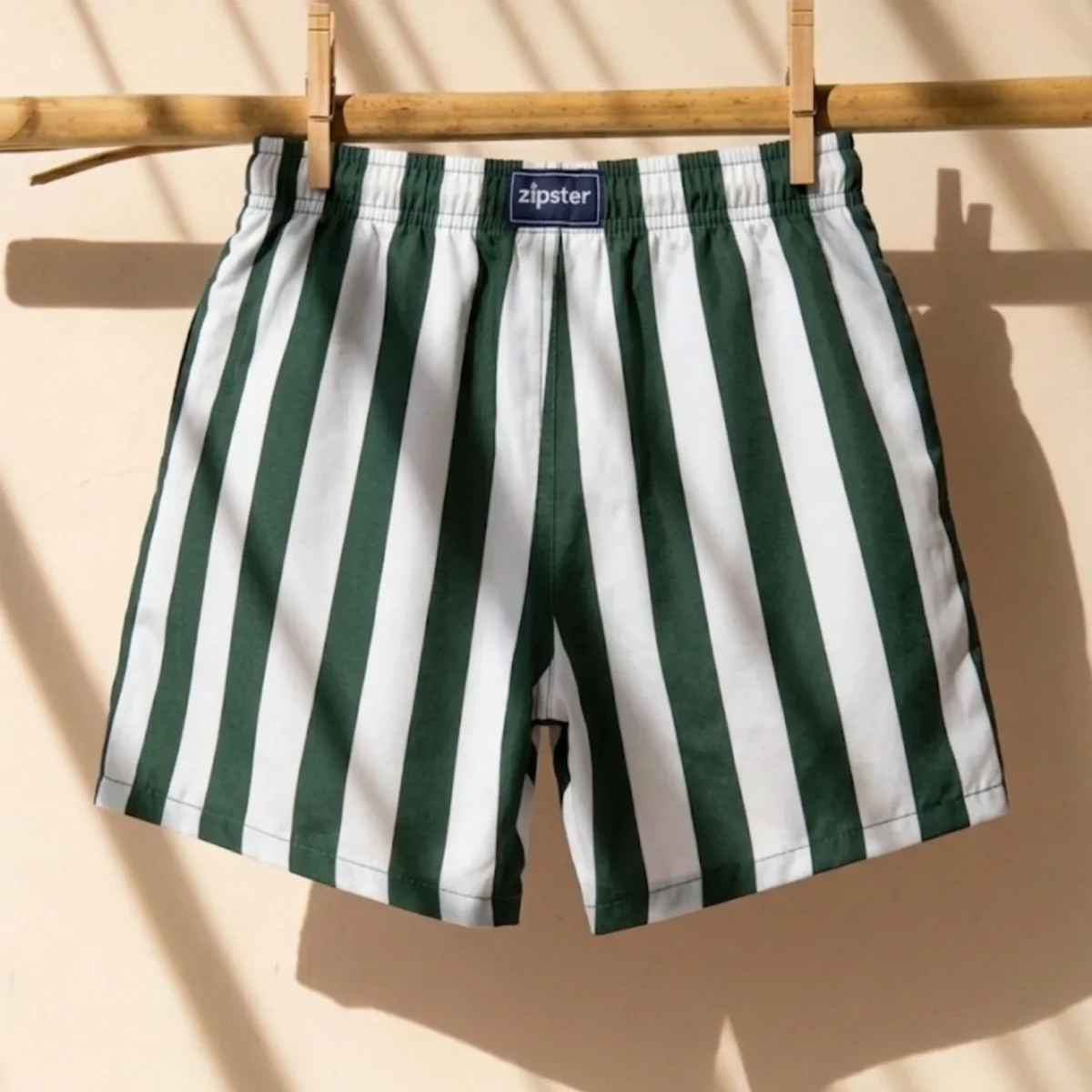 Mens Swimming Trunks Como Stripes - immagine 3