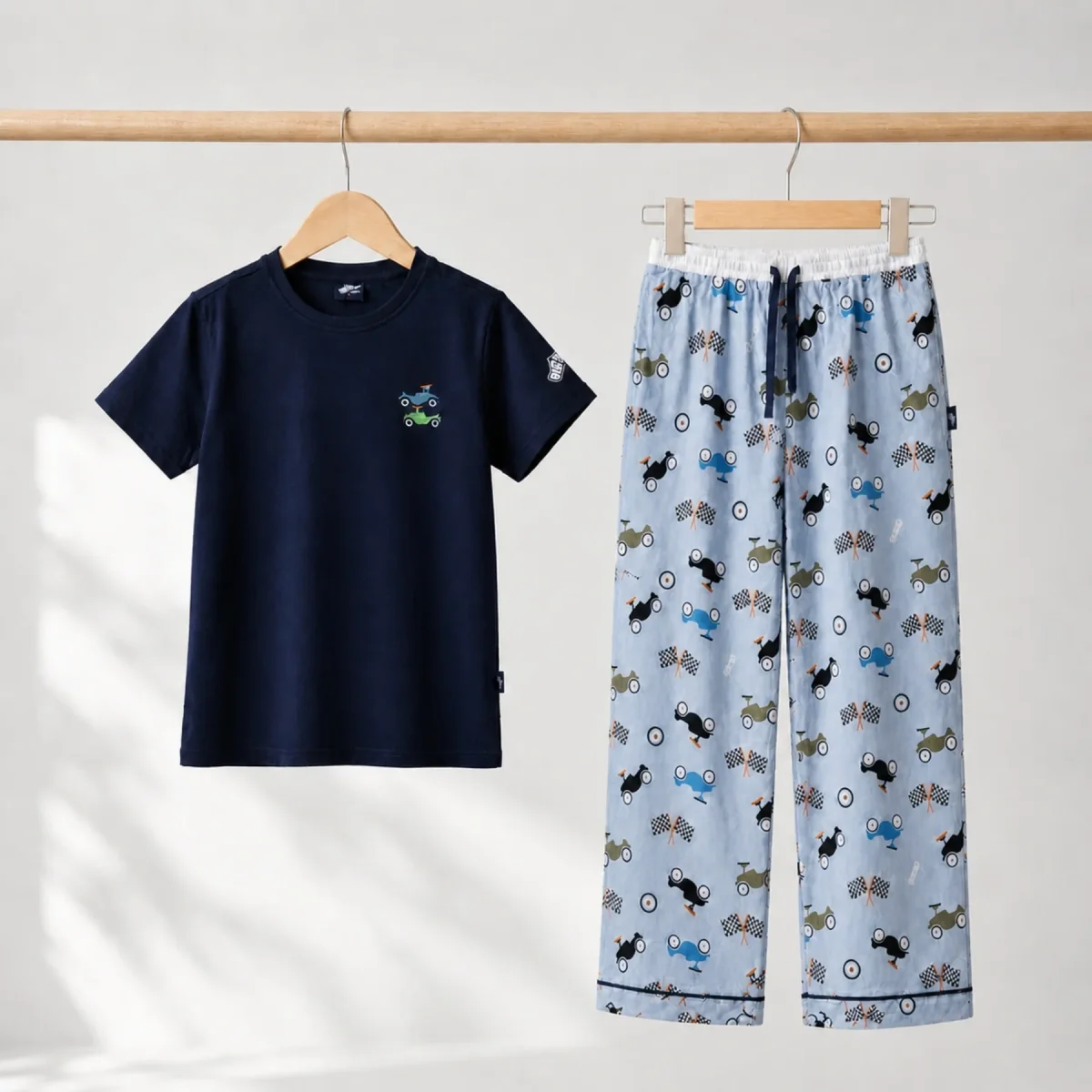 Men's PJ Set BIG Bobby Car Retro Racer - immagine 3