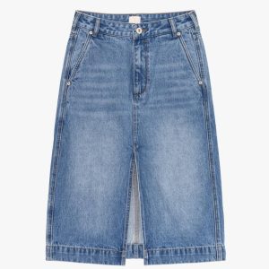 GL FOR HER - Gonna longuette in denim donna