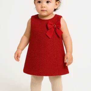 FUN FUN - Vestito con fiocco bambina